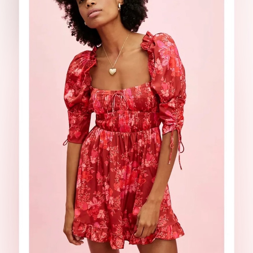 NWOT FOR LOVE AND LEMONS ALIA MINI DRESS